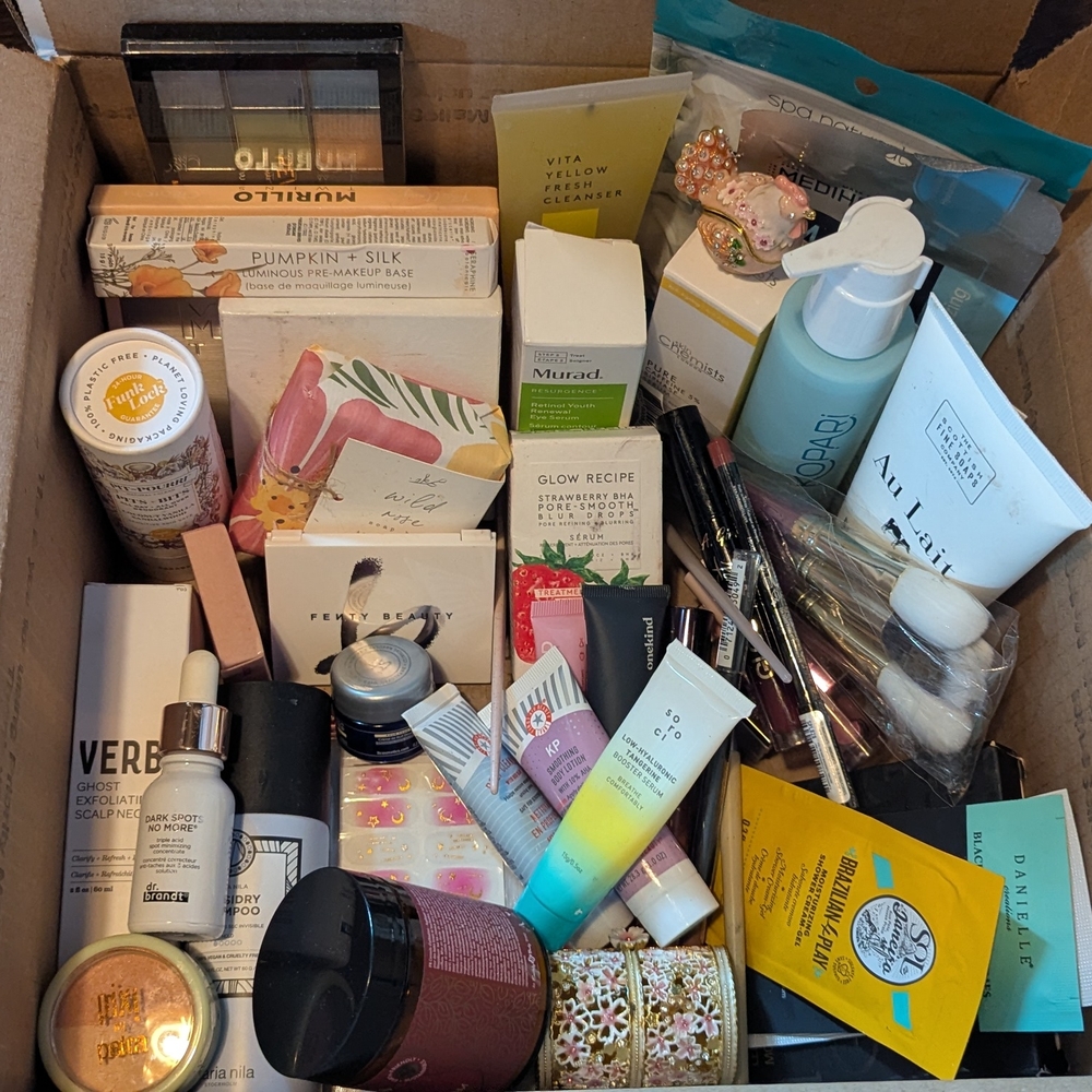 Assorted Beauty and Skincare Products